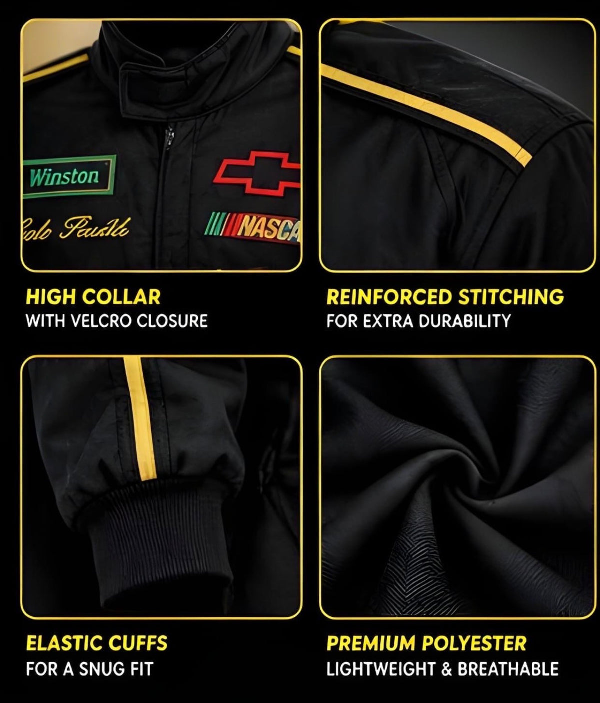 Mellow Yellow Go-Kart Racing Suit, Personalized Motorsport Costume (Adults & Kids) Endless Racegear