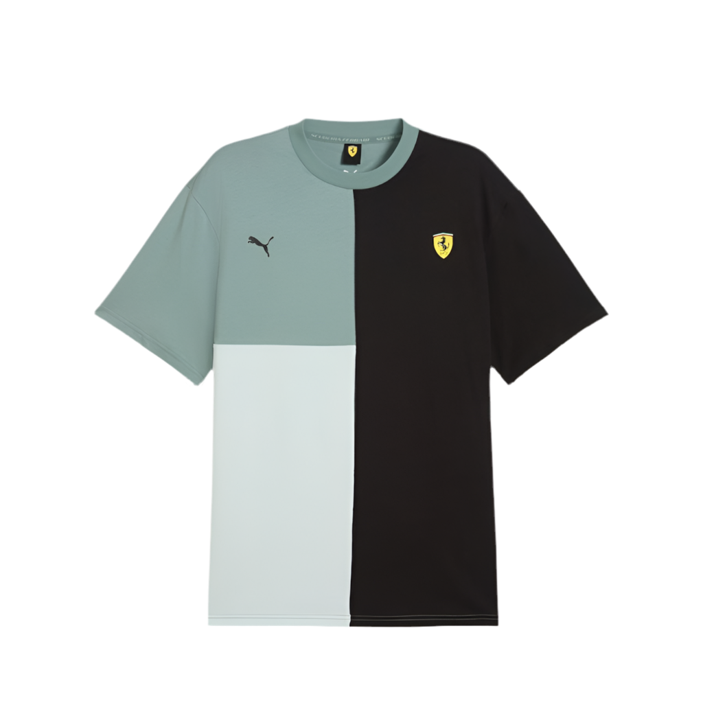 Scuderia Ferrari Race Lifestyle Colour Block T-Shirt by Puma Endless Racegear