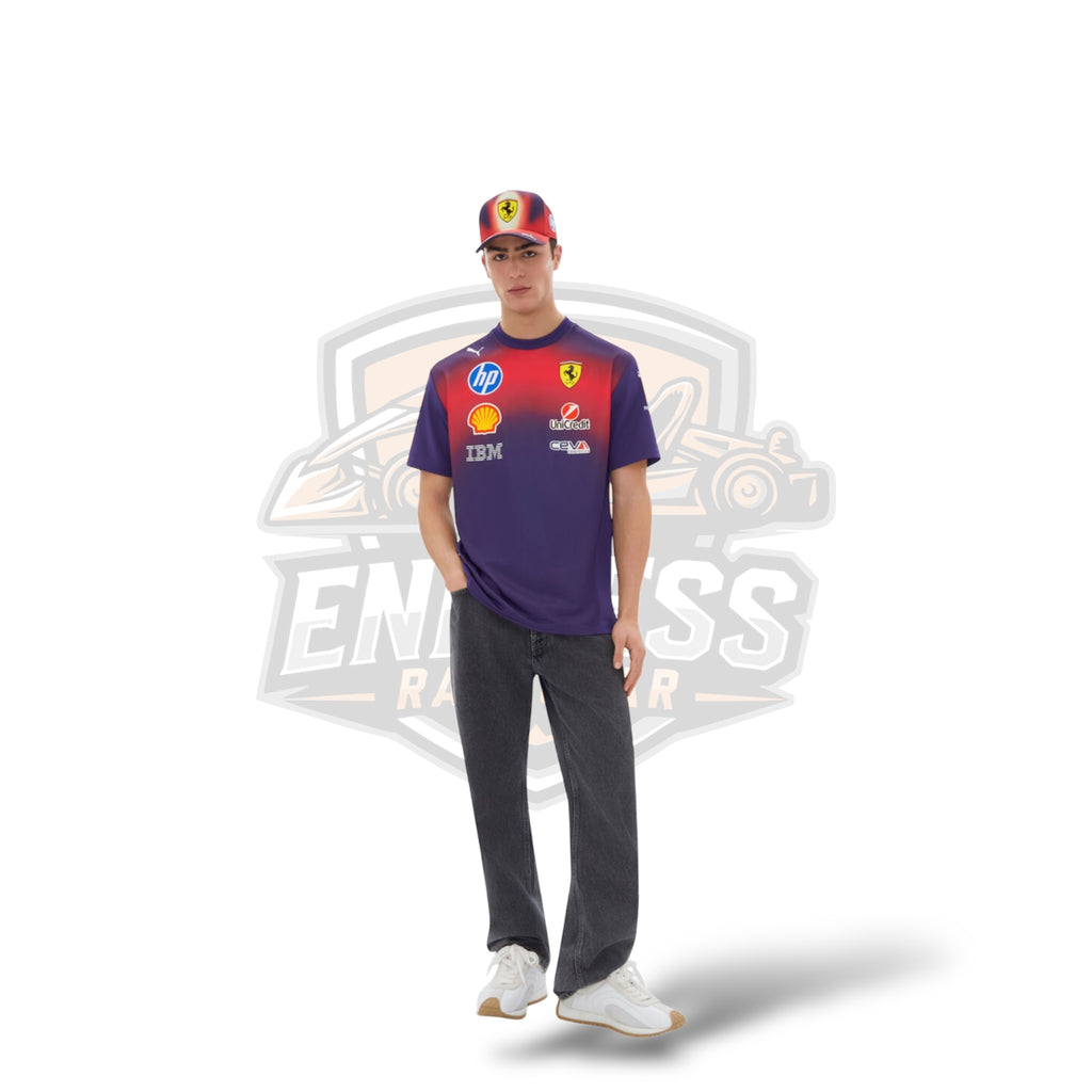 2026 Scuderia Ferrari Charles China GP F1 Replica T-shirt Endless Racegear