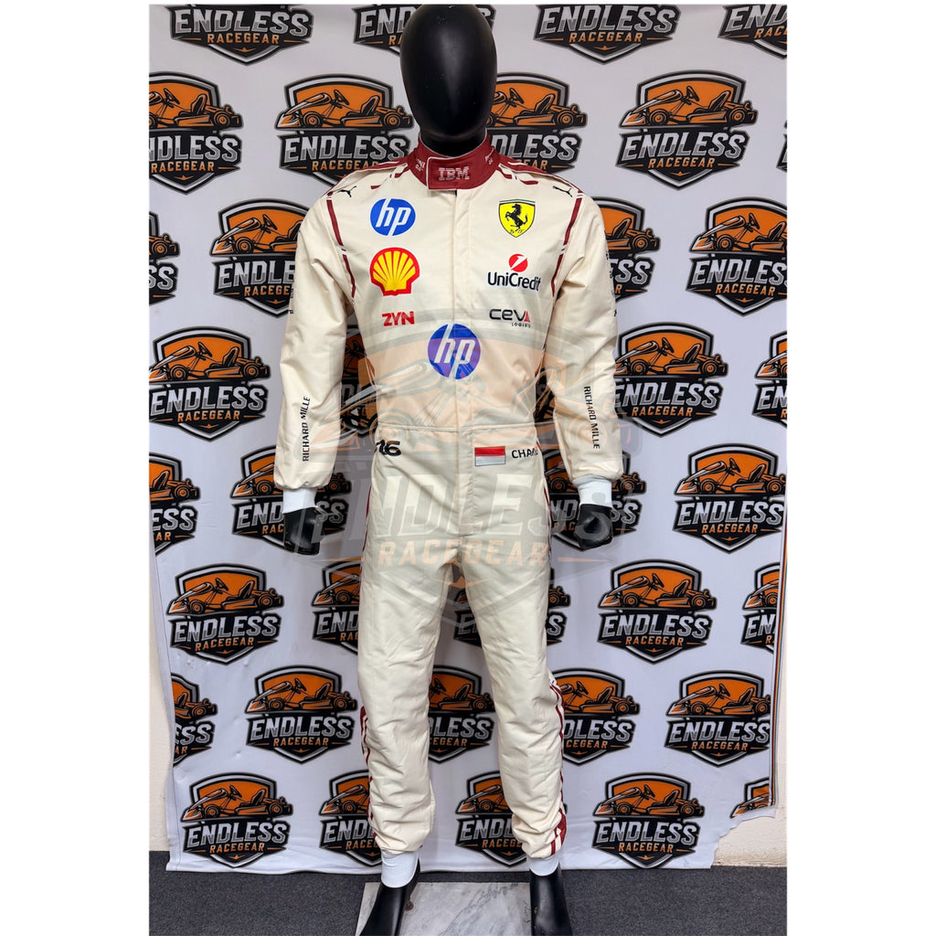 2026 Charles Leclerc Monaco GP Race Suit Replica - Monaco Edition Endless Racegear