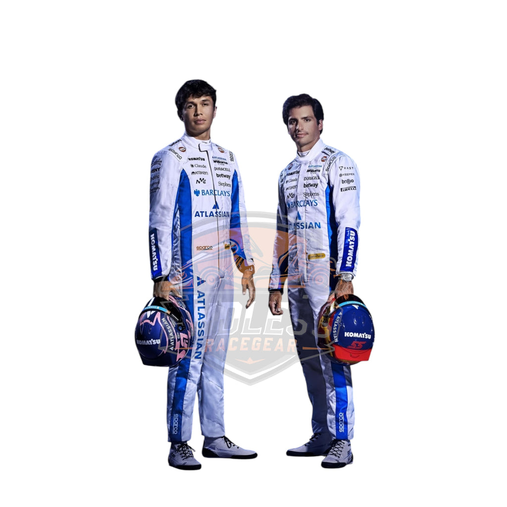 2026 Williams Carlos Sainz F1 Replica Race Suit - Premium Motorsport Edition Endless Racegear