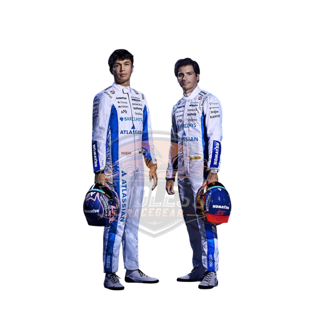 2026 Carlos Sainz Williams  F1 Replica Race Suit - Premium Motorsport Edition Endless Racegear