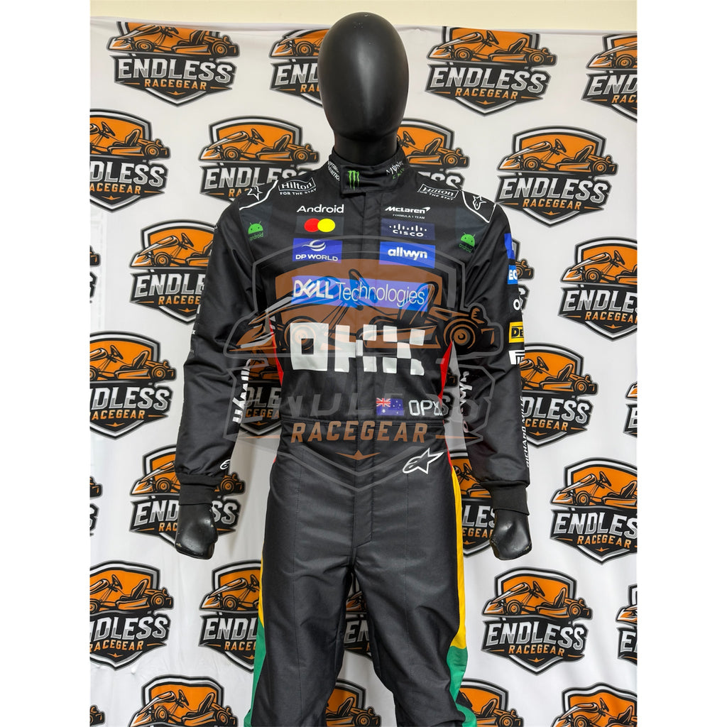 2025 McLaren Sliver Stone F1 Racing Team Suit | Sliver Stone GP Endless Racegear