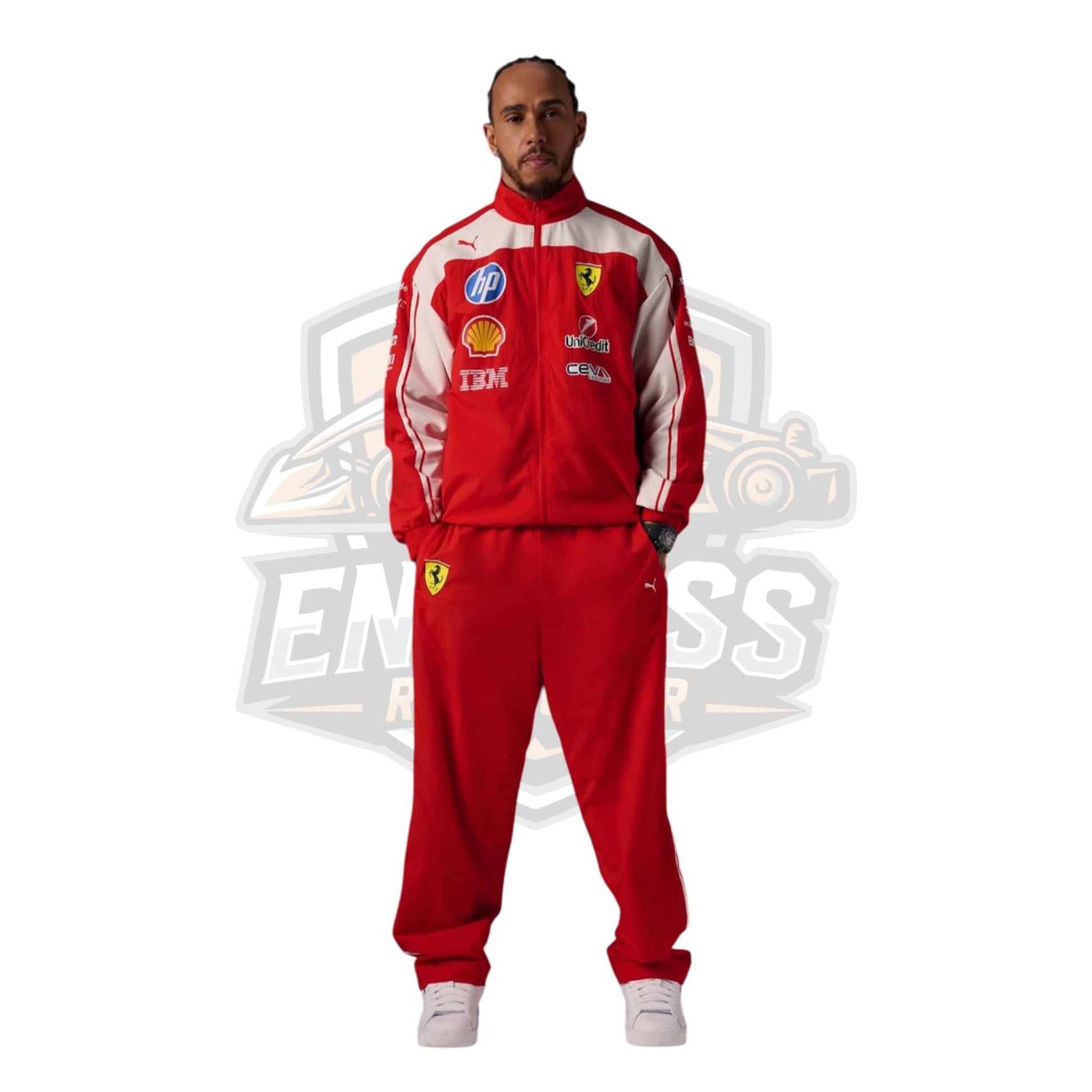 2026 Puma for Scuderia Ferrari HP Replica Drivers Authentic - Lewis Hamilton Edition Endless Racegear