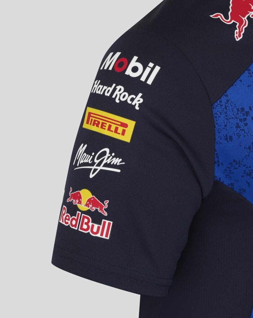 Red Bull Racing F1 Women's 2026 Team T-Shirt- Blue/Navy Red Bull Racing