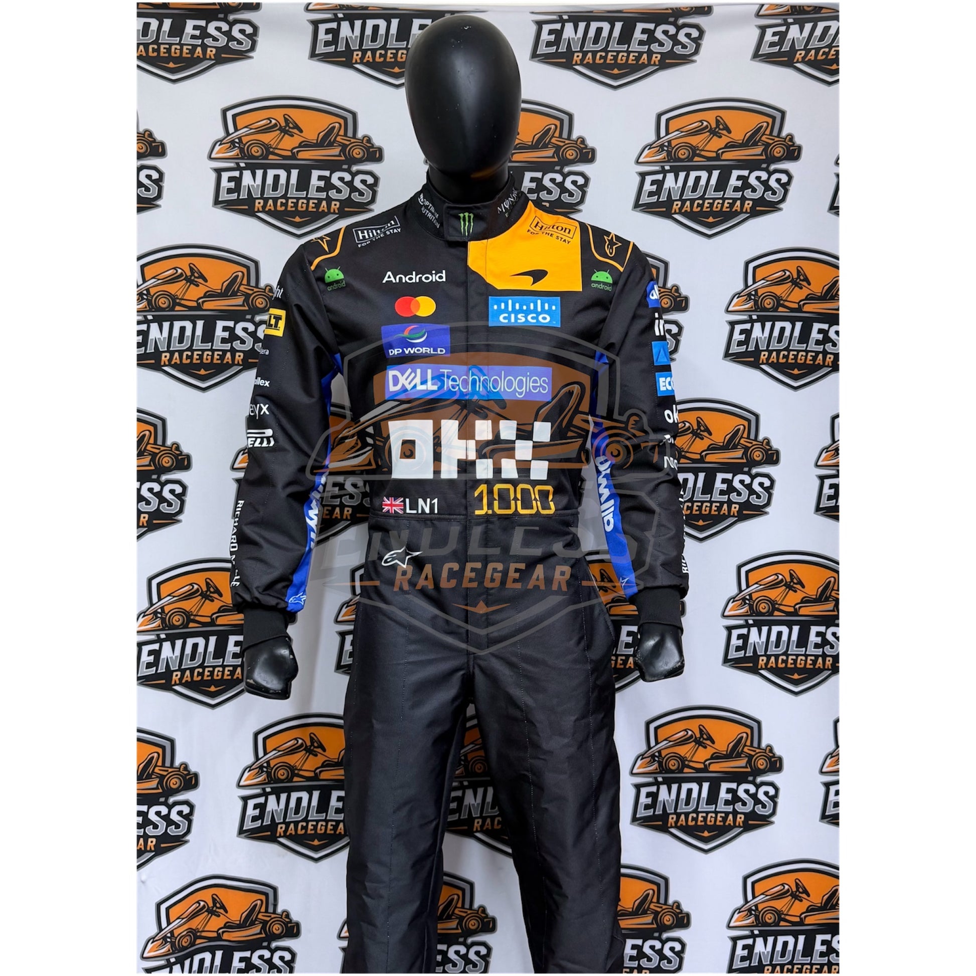 2026 McLaren Monaco GP F1 Replica Race Suit - Monaco Edition Endless Racegear