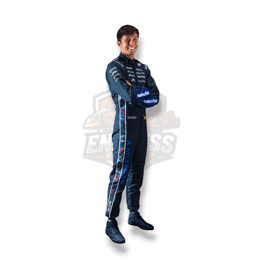 2026 Williams Silverstone GP Replica F1 Race Suit - Premium Endless Racegear