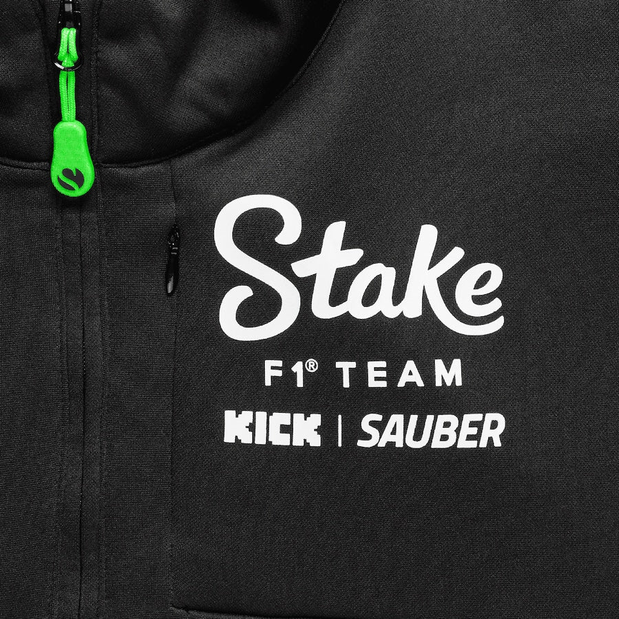 Stake Sauber F1 Team 2025 Quarter Zip Sweatshirt. Exracegear
