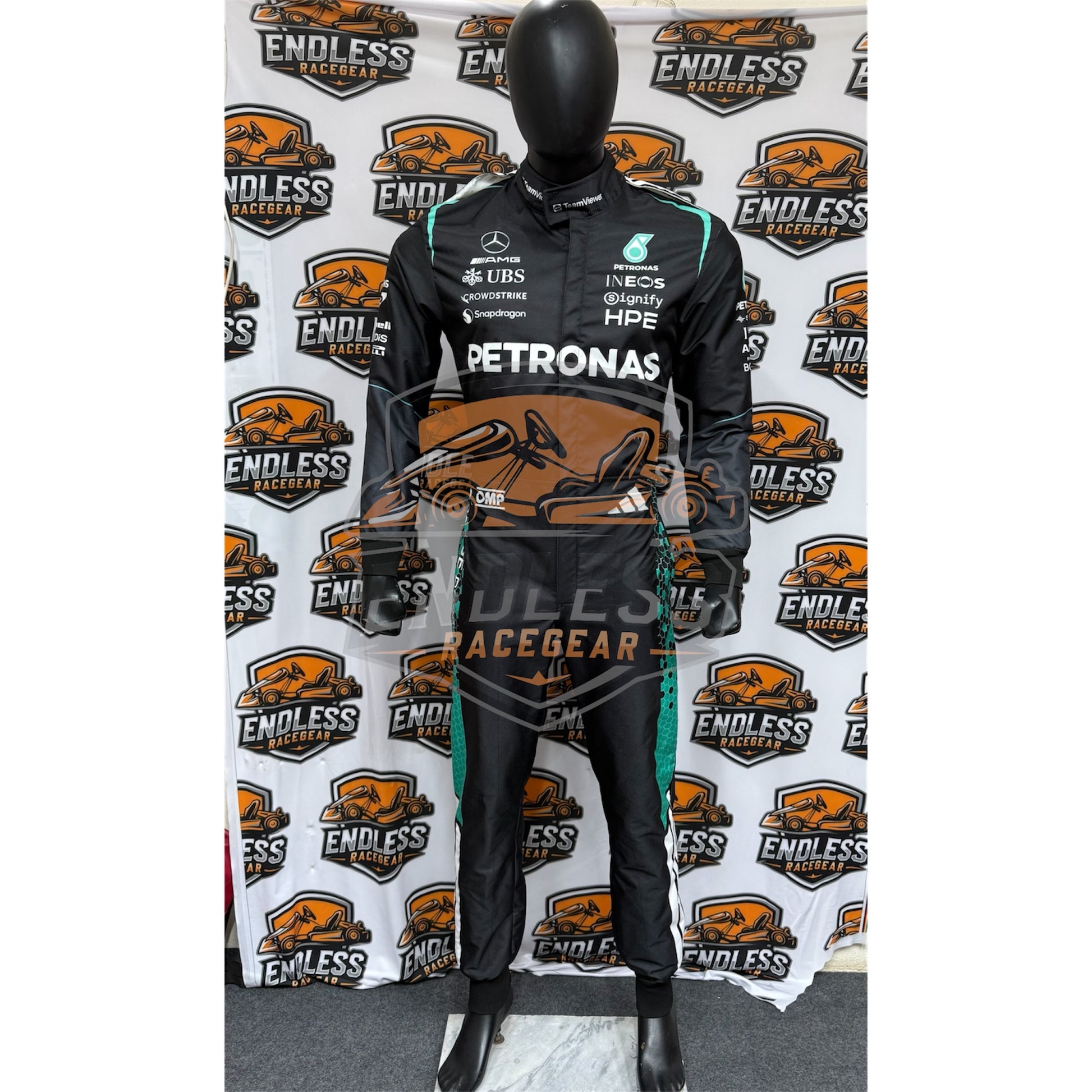 2026 George Russell Replica Race Suit | Mercedes AMG F1 Team Gear Endless Racegear