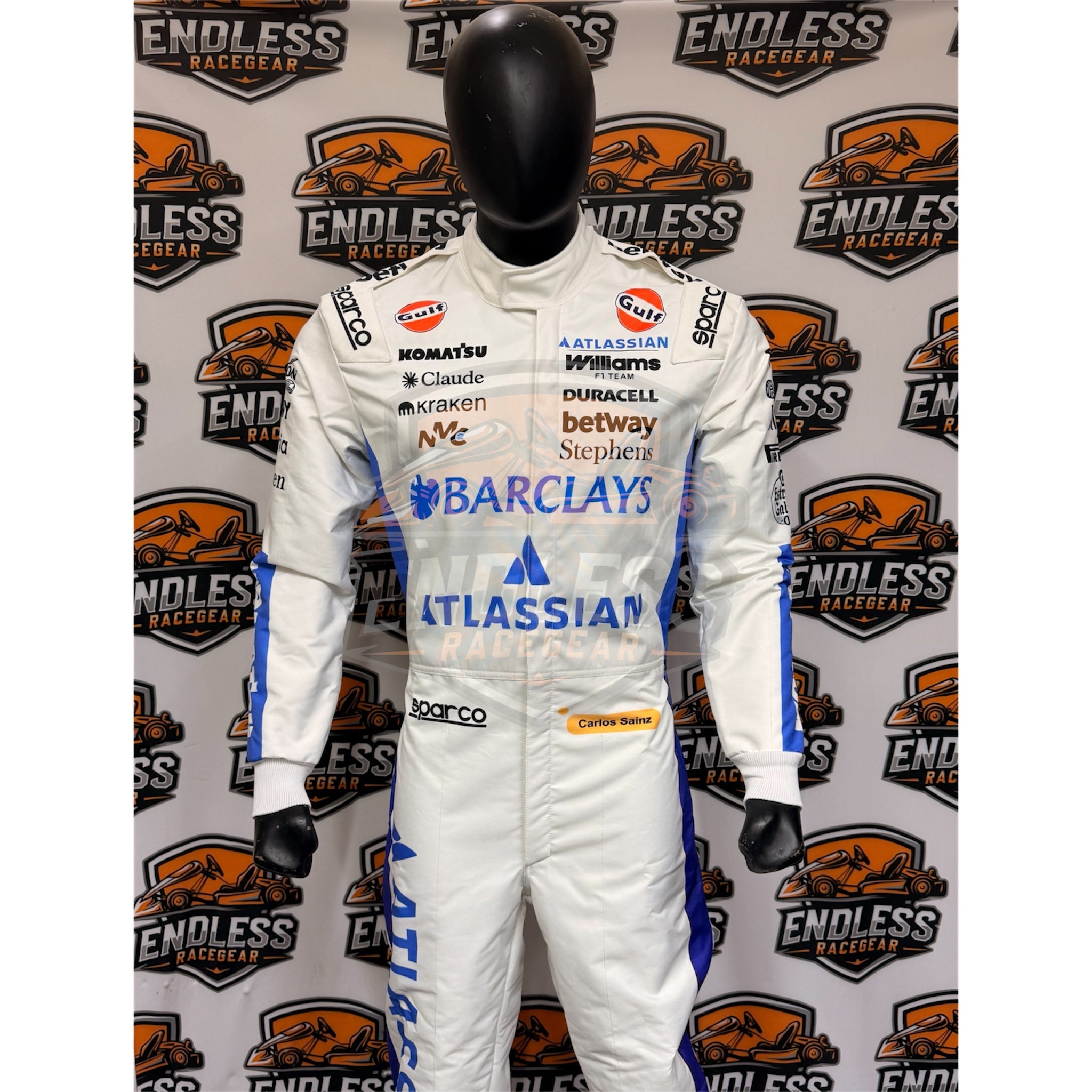 2026 Williams F1 Replica Race Suit - Motorsport Edition Endless Racegear