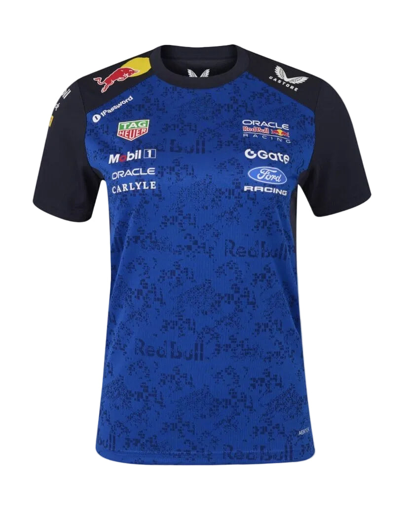 Red Bull Racing F1 Women's 2026 Team T-Shirt- Blue/Navy Red Bull Racing
