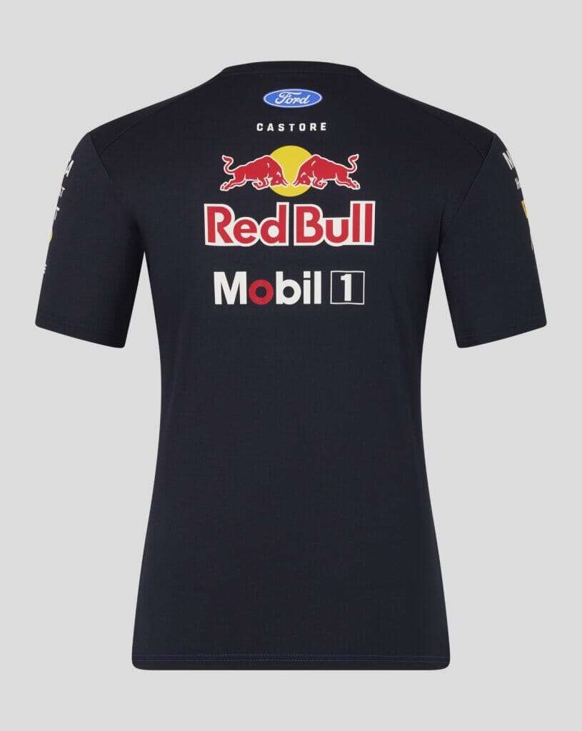Red Bull Racing F1 Men's 2026 Team T-Shirt- Blue/Navy Red Bull Racing