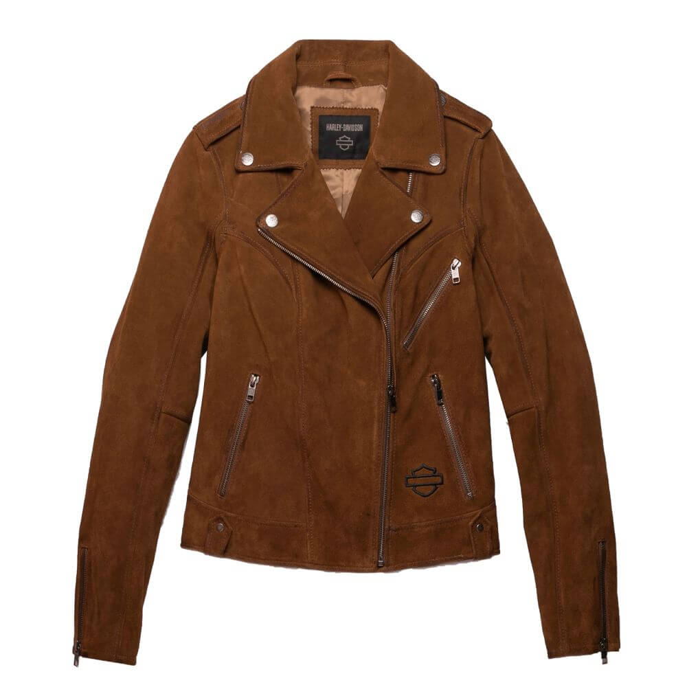 Harley-Davidson Women's Transcendent Distressed Leather Jacket Harley-Davidson