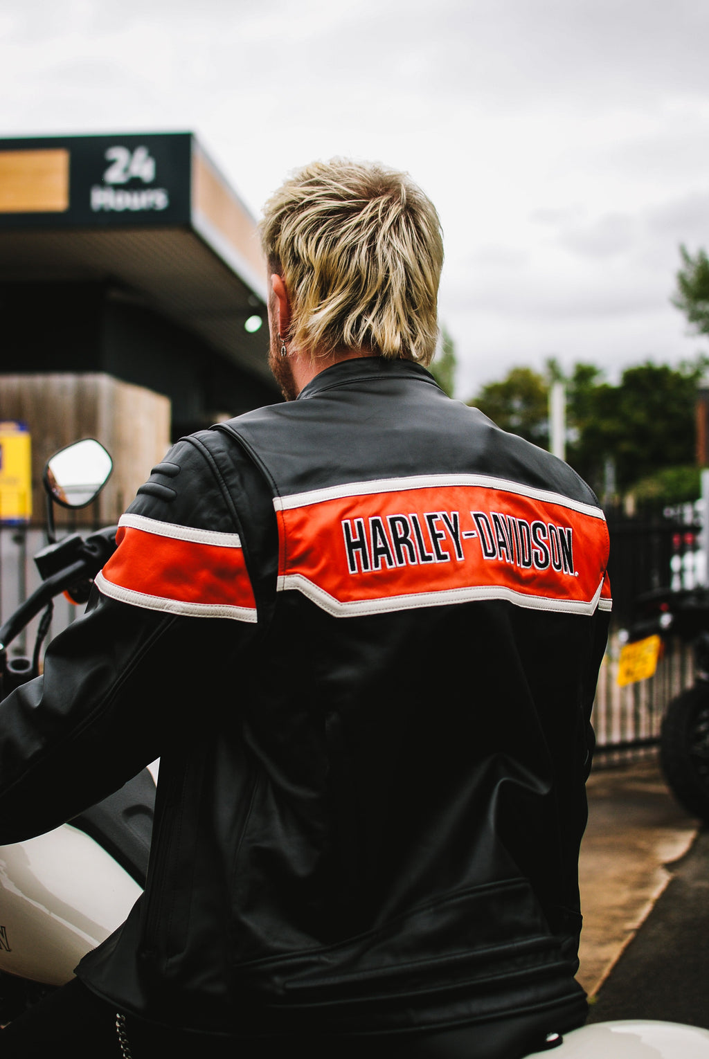 Trenton Leather Riding Jacket Harley-Davidson