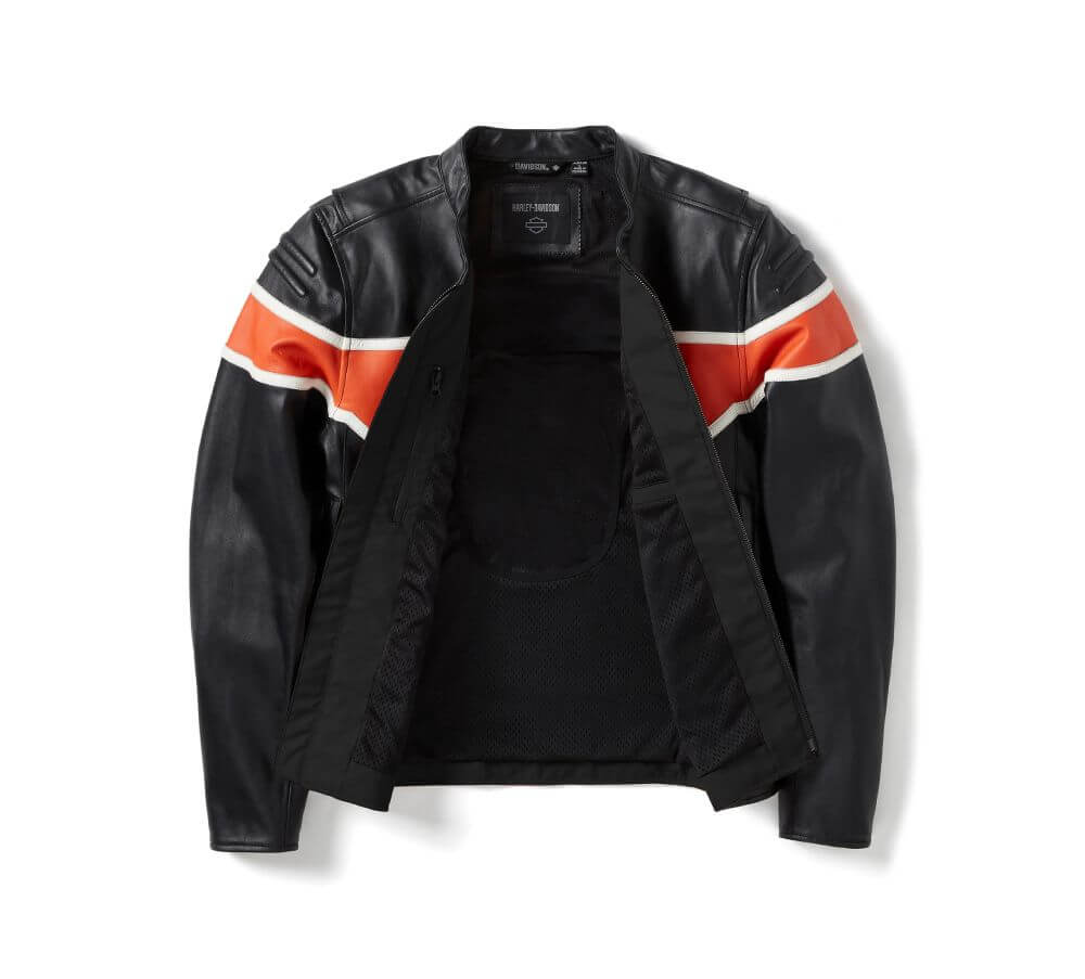 Harley-Davidson H-D Trenton Leather Riding Jacket Harley - Endless Racegear