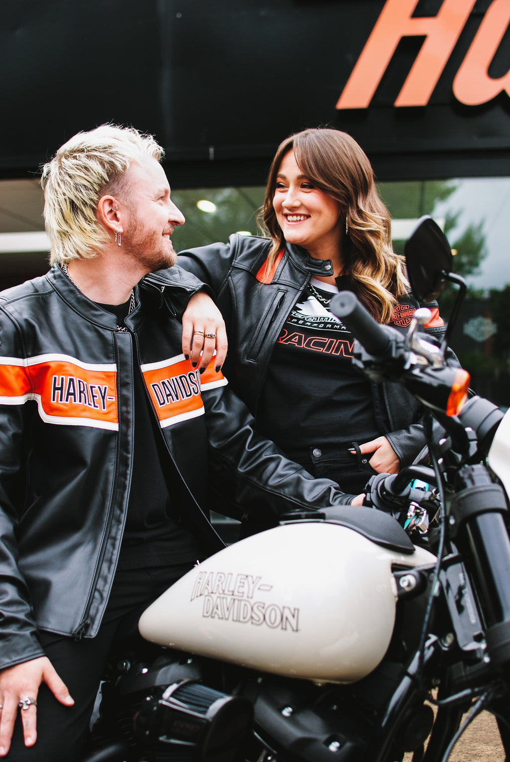 Women's Hwy-100 Waterproof Leather Jacket Harley-Davidson