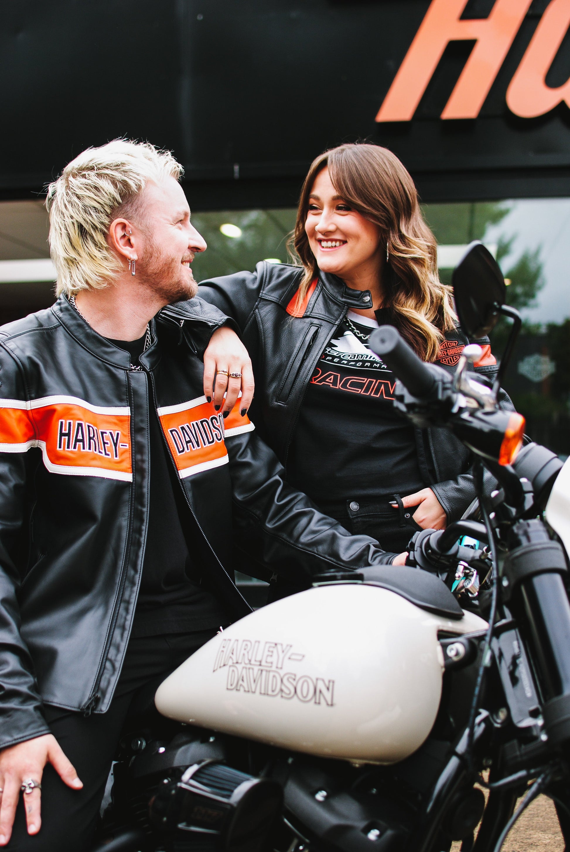Women's Hwy-100 Waterproof Leather Jacket Harley-Davidson