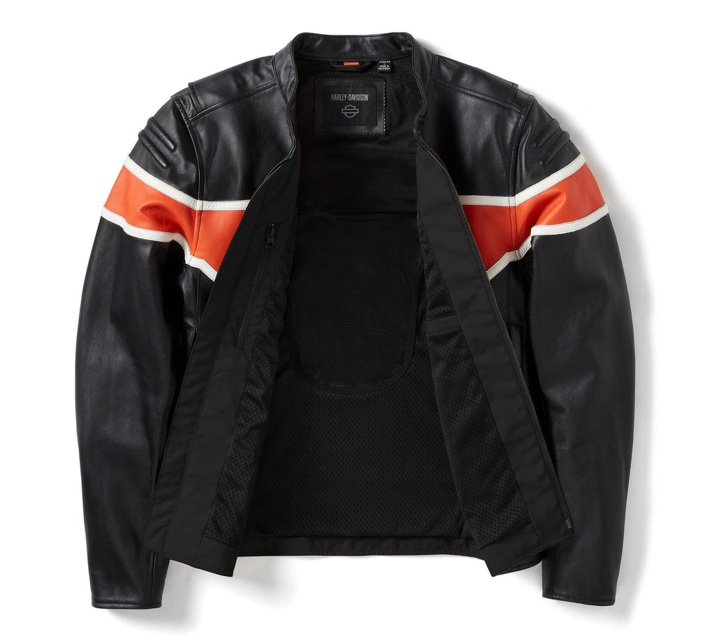 Trenton Leather Riding Jacket Harley-Davidson