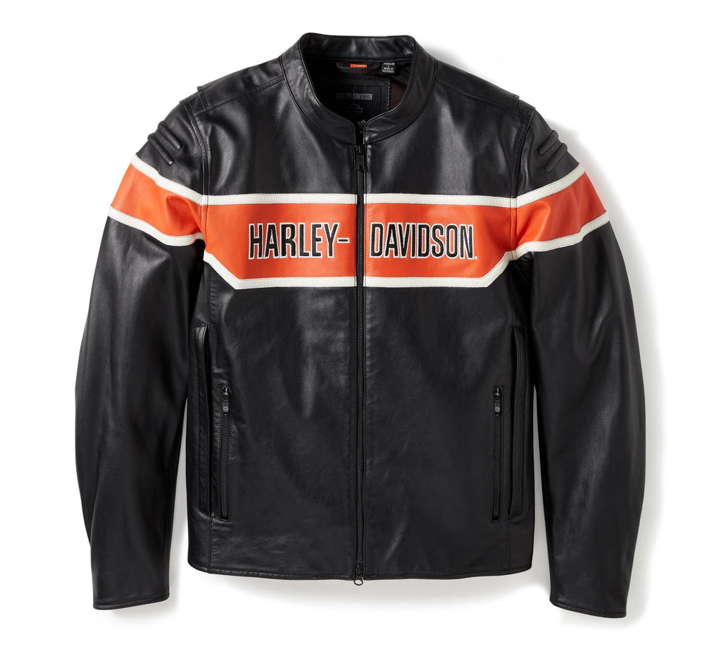 Trenton Leather Riding Jacket Harley-Davidson
