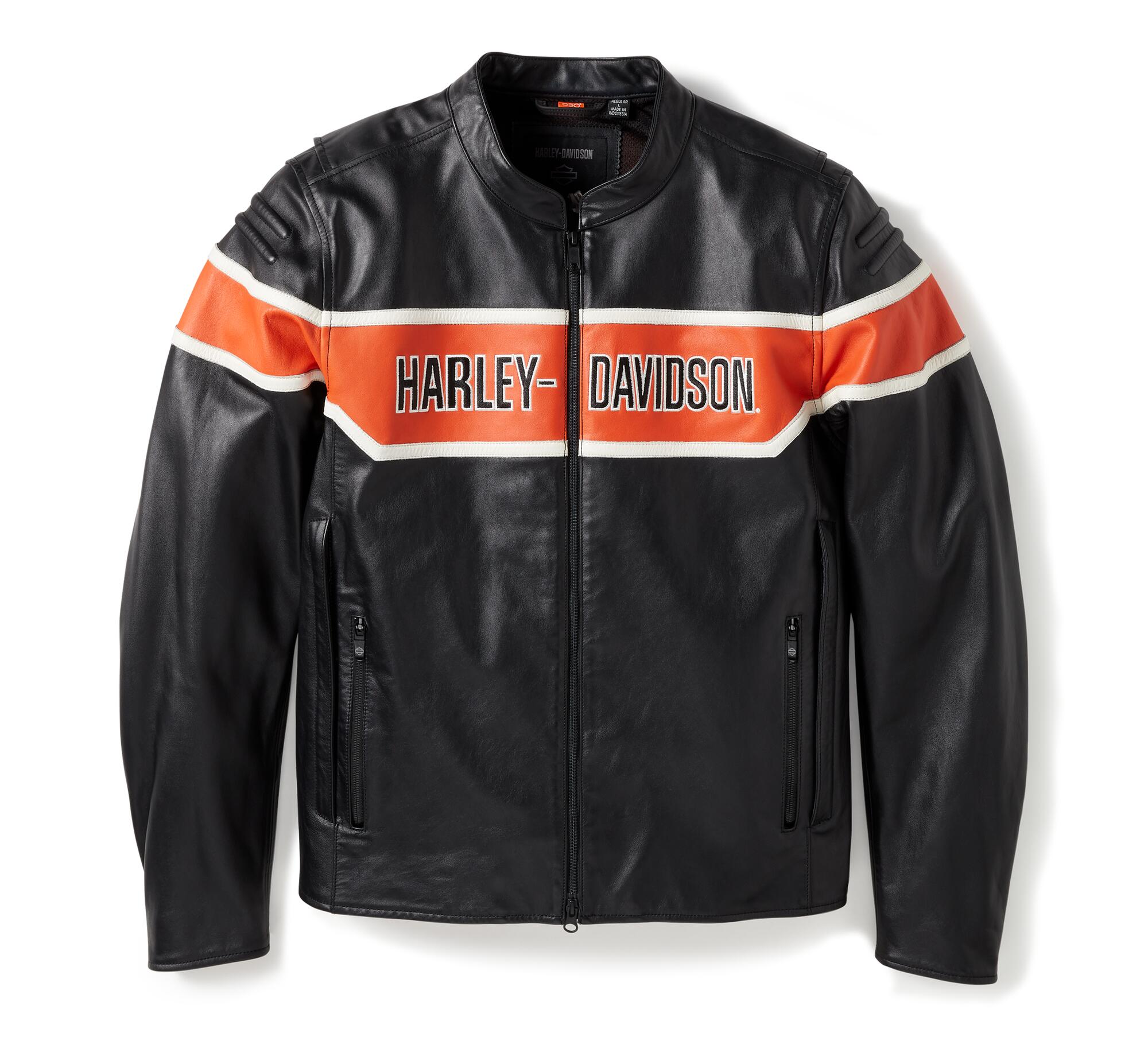 Trenton Leather Riding Jacket Harley-Davidson