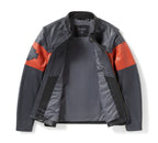 Men's Essential Convertible Leather Jacket Endless Racegear