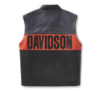 Men's Essential Convertible Leather Jacket Endless Racegear
