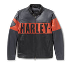 Men's Essential Convertible Leather Jacket Endless Racegear