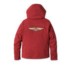Women's 120th Anniversary Deflector Riding Fleece - Merlot Harley-Davidson