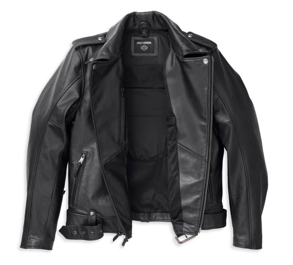 H-D Men's Potomac 3-in-1 Leather Jacket Black Harley-Davidson