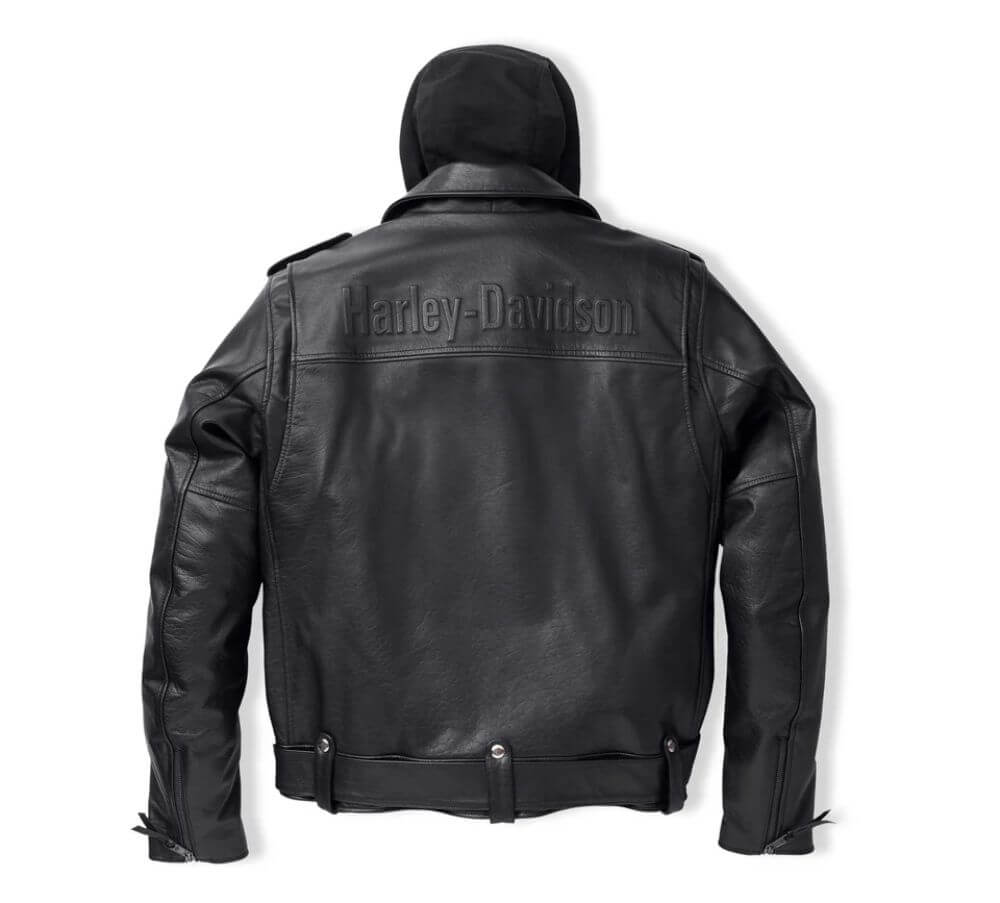 H-D Men's Potomac 3-in-1 Leather Jacket Black Harley-Davidson