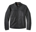 Men's Willie G Skull Graphic Leather Riding Jacket Harley-Davidson