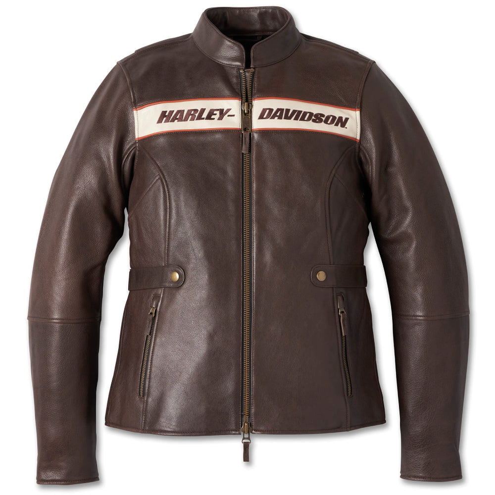 Harley-Davidson Women's Victory Lane Leather Jacket - Endless Racegear