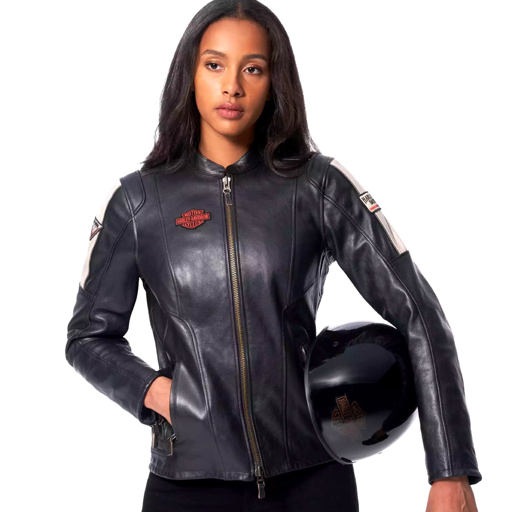 Harley-Davidson Women's Enduro Leather Riding Jacket Harley-Davidson