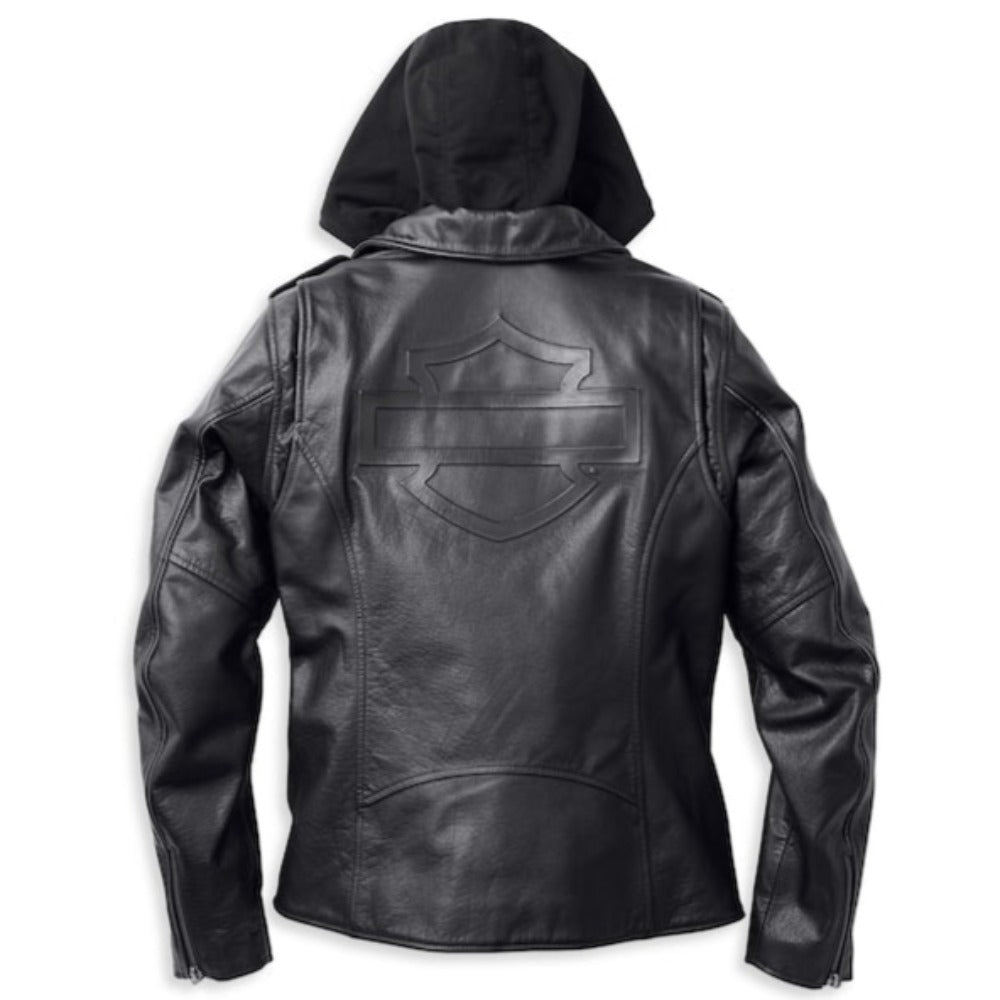 Harley-Davidson Women's Potomac 3-in-1 Leather Jacket Harley-Davidson
