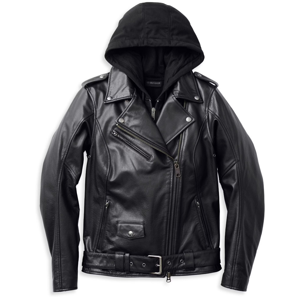 Harley-Davidson Women's Potomac 3-in-1 Leather Jacket Harley-Davidson