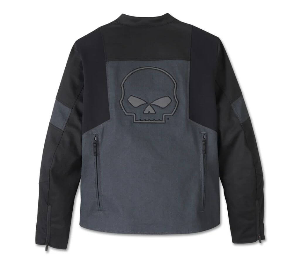 Harley-Davidson Willie G Skull Triple Vent Graphic Jacket - Endless Racegear