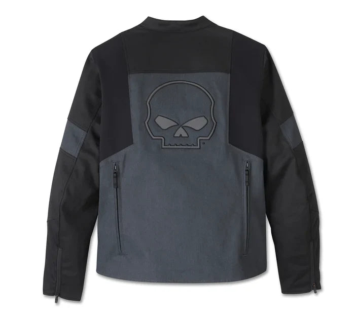Men's Willie G Skull Graphic Triple Vent System 2.0 Textile Riding Jacket Harley-Davidson