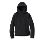 Women's Deflector 2.0 Hooded Riding Fleece - Black Beauty Harley-Davidson