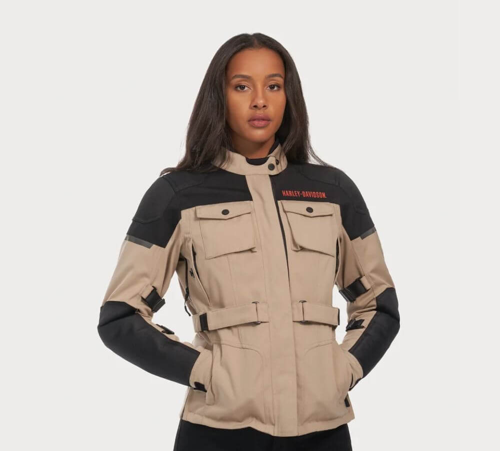 H-D Women's Quest Triple Vent System Jacket - Chinchilla Harley-Davidson