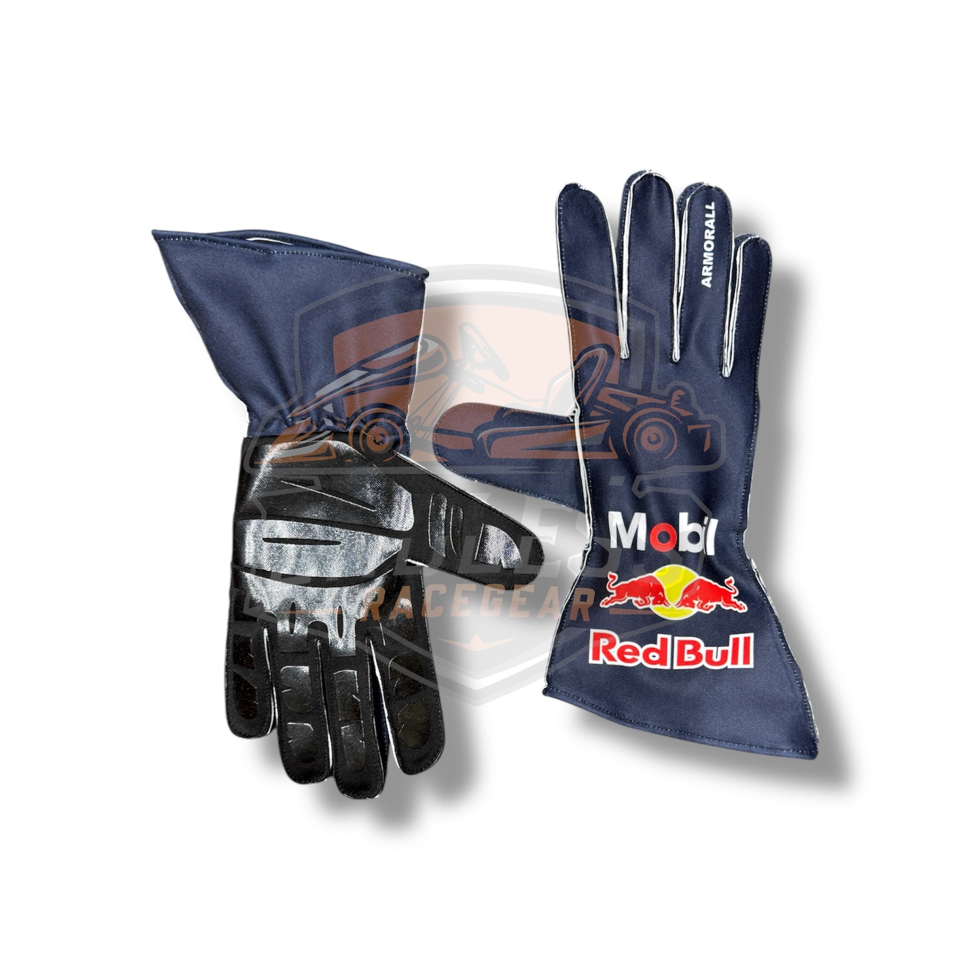 2026 Redbull Max Verstappen Formula 1 Team Racing Replica Gloves Endless Racegear