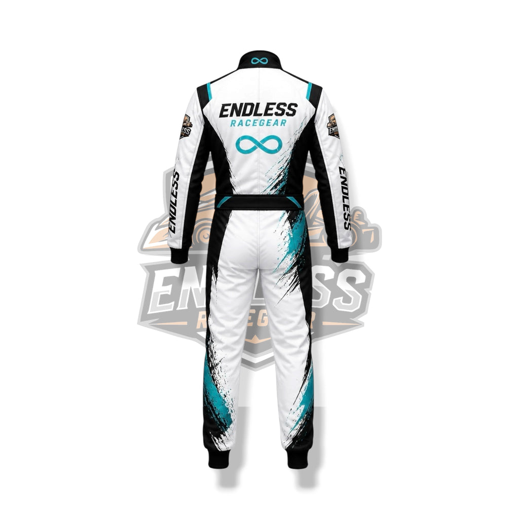 ENDLESS Arctic Storm Custom Kart Racing Suit | Special Edition Gear Endless Racegear