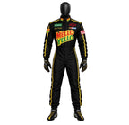 Mellow Yellow Go-Kart Racing Suit, Personalized Motorsport Costume (Adults & Kids) Endless Racegear