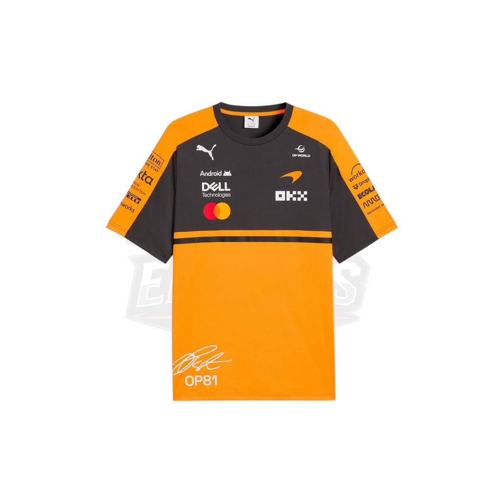 2026 McLaren Team Oscar Piastri Driver Replica T-Shirt Endless Racegear