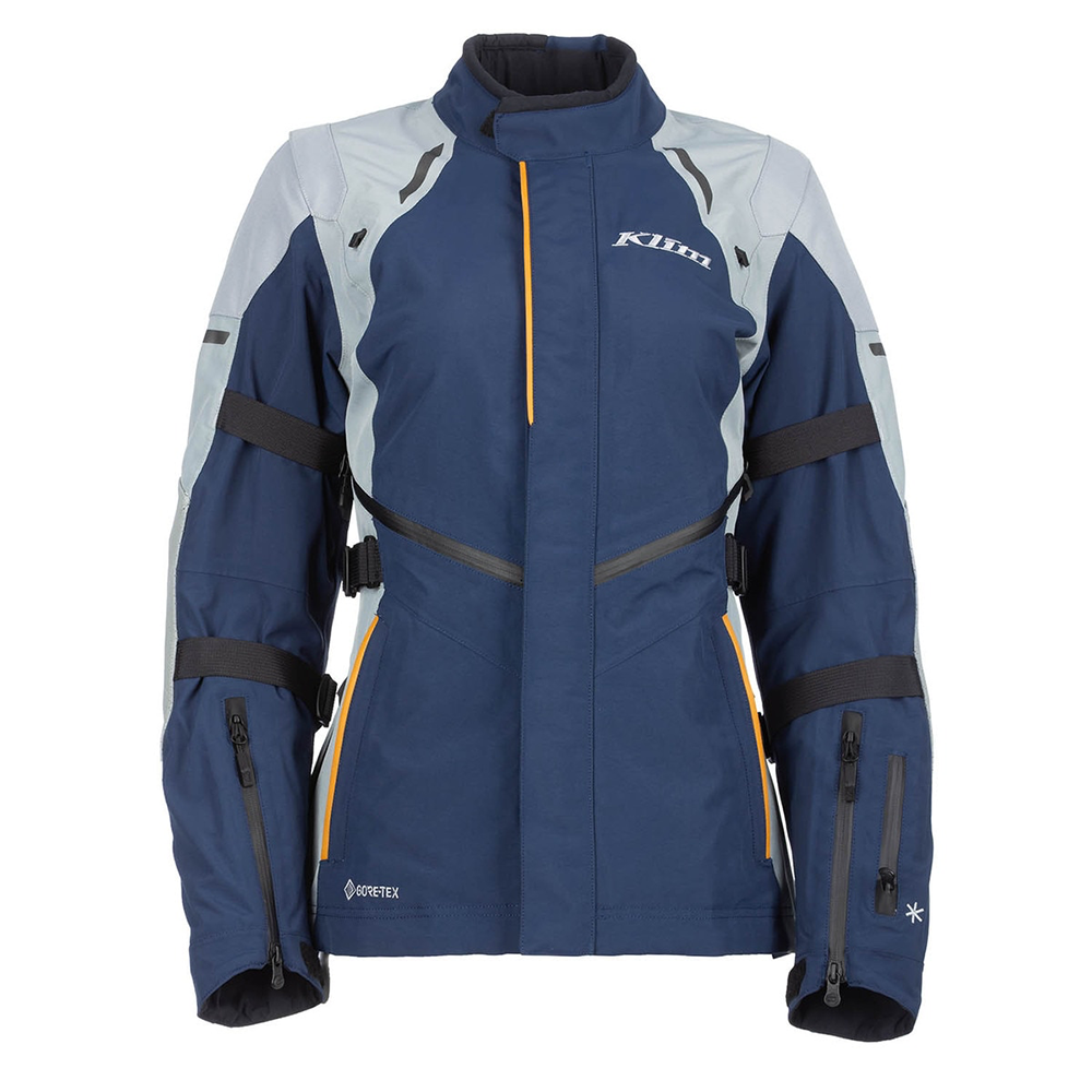 [Color:::DRESS BLUES - GOLDEN BROWN] Klim Altitude Jacket