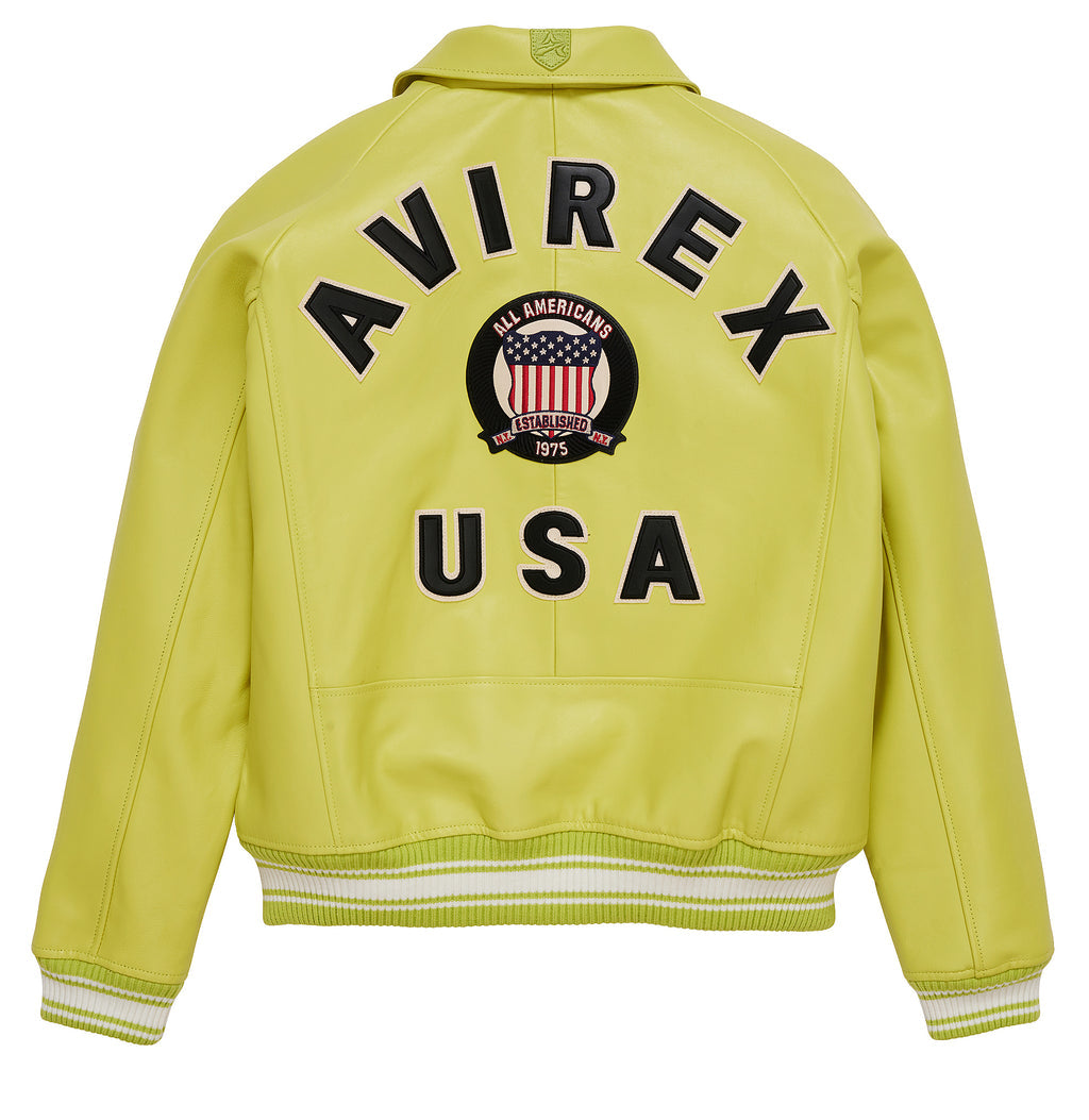 Purchase Best High Quality Glacier Color Avirex Fashion Limited Edition Ombre Icon Jackets rfxleatherofficial