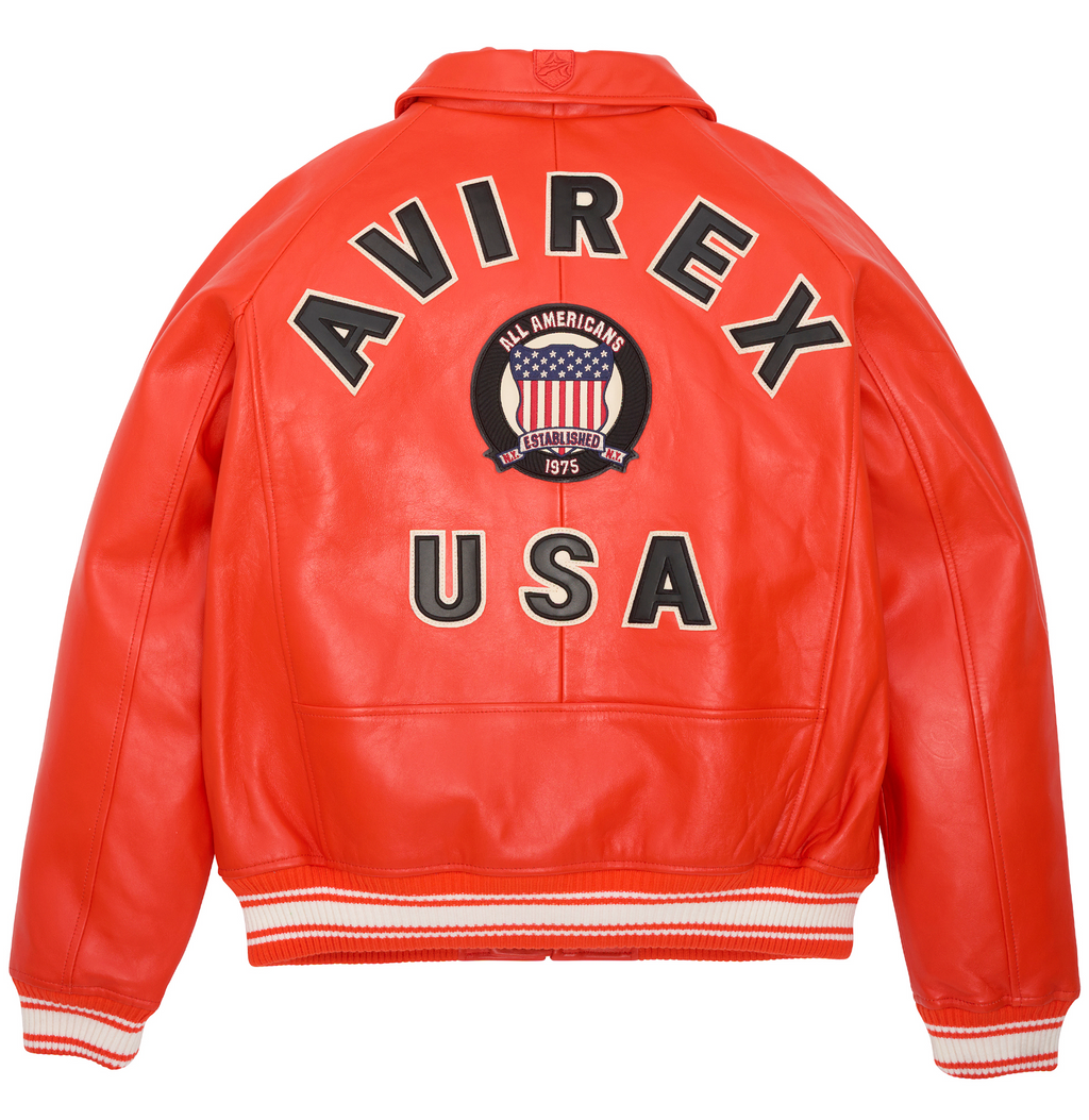 Avirex leather Jacket For Mens rfxleatherofficial