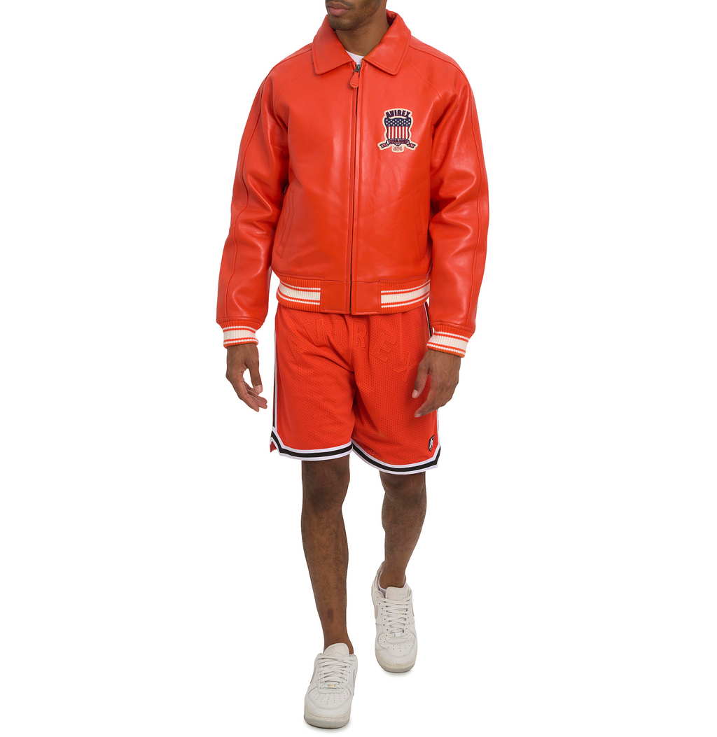 Avirex leather Jacket For Mens rfxleatherofficial