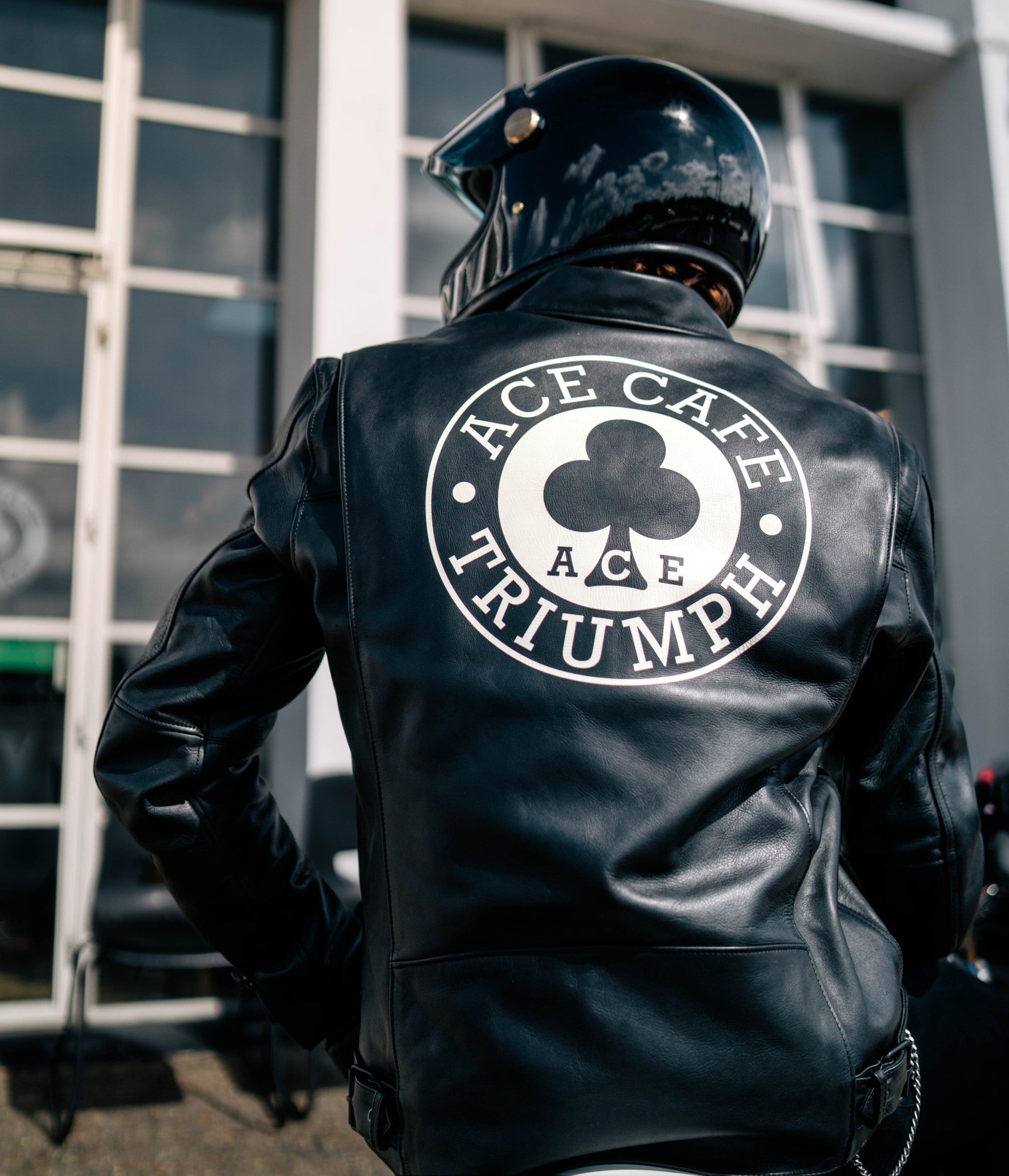 Ace Cafe Leather Jacket Triumph