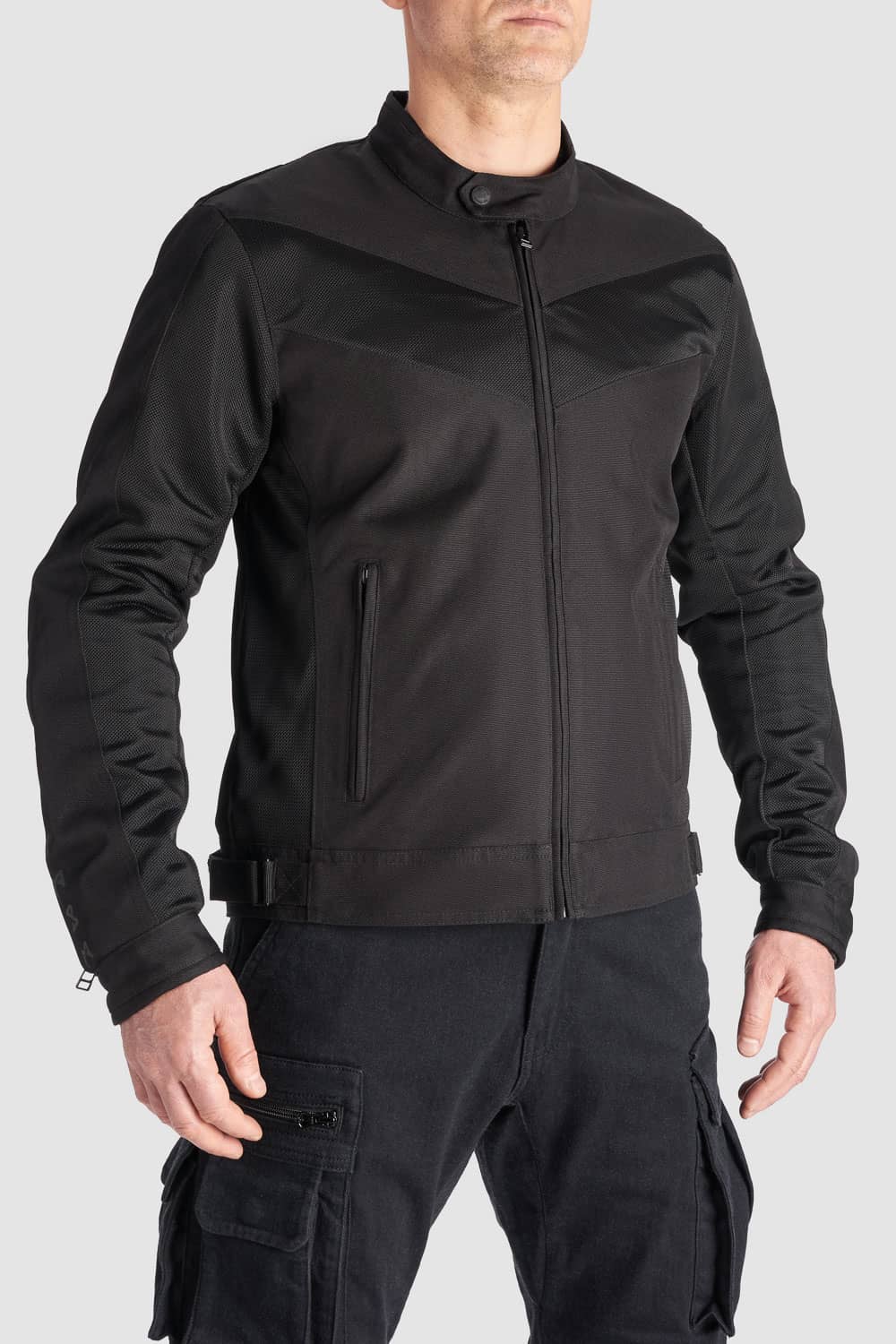 AIR TATE JACKET BLACK Pando Moto