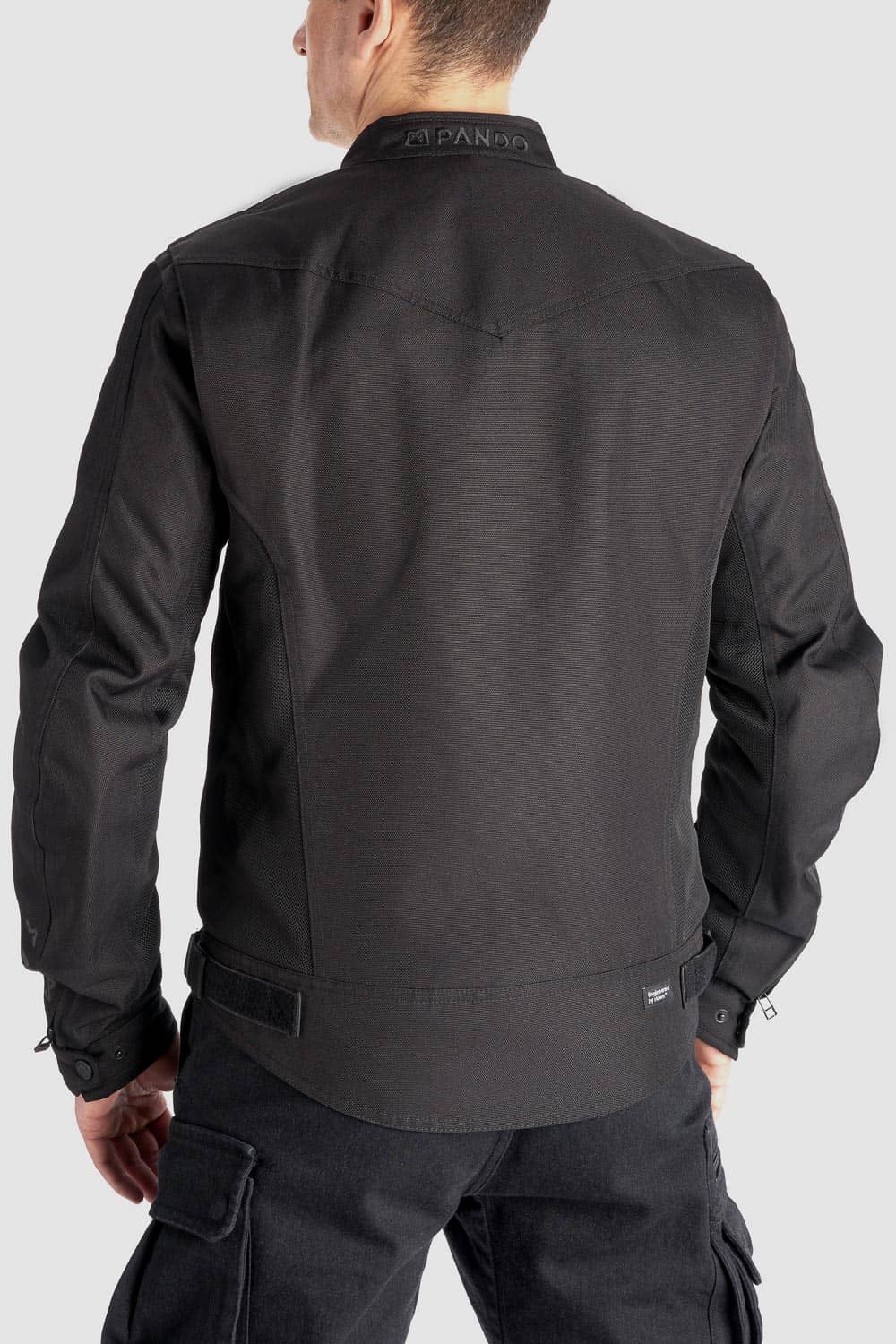 AIR TATE JACKET BLACK Pando Moto